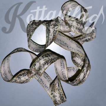 Kotta- mintás textil szalag 1 fm.